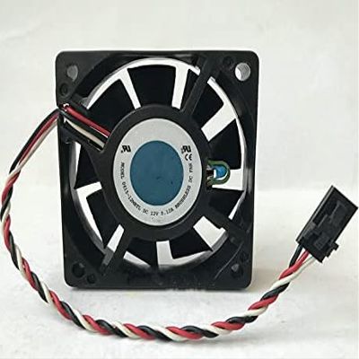 0615-12MBTL 60X60X15MM 12V 0.12A 3-Wire Cooling Fan