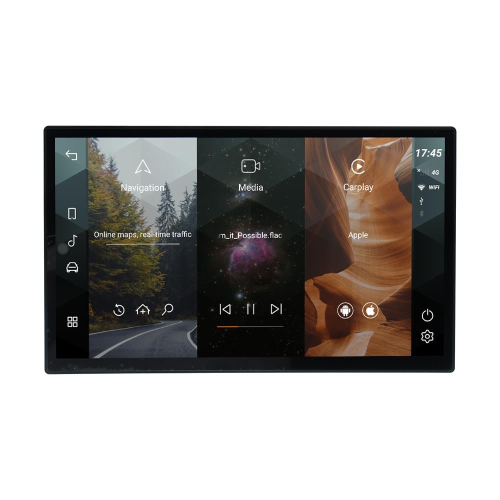 13.3 Inch Car Stereo Radio GPS Navigation for Jaguar E-Pace Epace 2016-2019 IPS Screen Android 13 Mirror Link CarPlay Android auto Multimedia Player Video Audio (4-64GB)