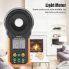Brilluxa Light Meter, Digital Lux Meter Illuminance Meter Luxmeter, 200,000 Lux Range Handheld Photometer, PM6612/PM6612L, for Photography Studio LED Lighting Workplace Testing view 2
