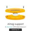 Overade AIRFLEC x2 - Bike Mount for AirTag GPS Tracker - Wheel Reflectors - Bicycle Anti-Theft Alarm view 2