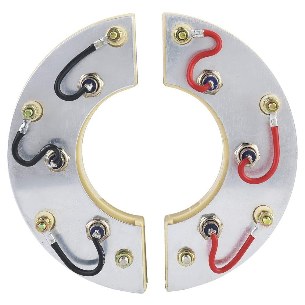 Brilluxa Bridge Rectifier Module, RSK2001 Rotating Rectifier and Generator Diode Assembly for AC to DC Power Conversion, Alternator Excitation Systems, and Electrical Equipment Repair