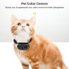 1080P 4K Pet Collar Action Camera with 170 Degree Wide Angle Lens, Suitable for Cat and Dog Outdoor Sports, Dog Tracking and Cat Video Recording view 2