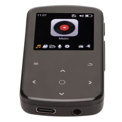 M9 Sports MP3 Player HiFi Lossless Sound Smart Touch Control Mini Back Clip MP3 Player for Fitness Enthusiasts (64GB)