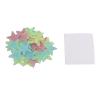 1000 Pcs Glow in The Dark Stars Wall Stickers, 3cm Glow in The Dark Stars Stickers Glow in The Dark Stars Ceiling Wall Adhesive 3D Glowing Stars for Ceiling view 1