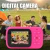 VBESTLIFE Digital Camera, 2.5K 72MP Autofocus Anti Shake Digital Point and Shoot Camera with 2.4in Screen, 16X Digital Zoom Compact Digital Camera (Red) view 2