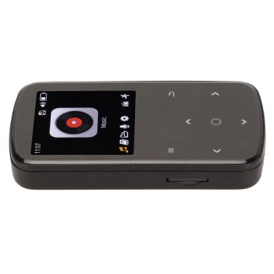 M9 Sports MP3 Player HiFi Lossless Sound Smart Touch Control Mini Back Clip MP3 Player for Fitness Enthusiasts (16GB)