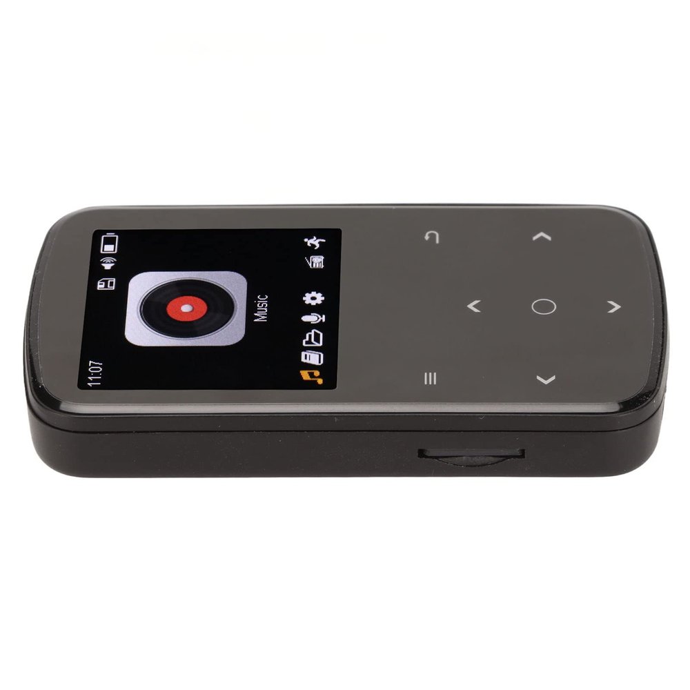 M9 Sports MP3 Player HiFi Lossless Sound Smart Touch Control Mini Back Clip MP3 Player for Fitness Enthusiasts (16GB)