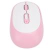 2.4G Optical Mouse, Quiet Intelligent Sleep Mouse for Laptop (Pink) view 2