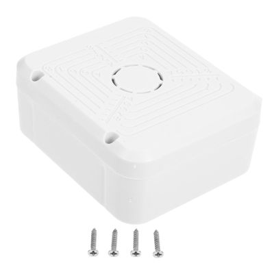 MUCKLILY Security Camera Junction Box Outdoor Enclosure for CCTV Weather-Resistant Design for Neat Wiring and Easy Installation