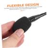 OFFSCH Gaming Microphone Condenser Desktop Computer Mic Gooseneck Microphone for Streaming Plug and Play Heart-Shape Pointing Mode view 2