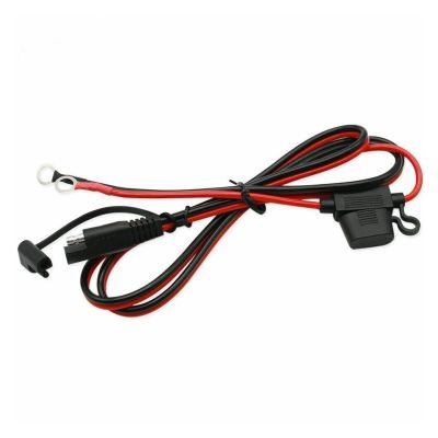 12V Chager Cable Fit Compatible Motorcycle Batery Terminal to SAE Quick Extension Cord Cable Connector Fit Compatible Batery Maintainer