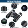 200x25 Compact Binoculars for Adults Kids High Powered Mini Pocket Binoculars Waterproof Small Binoculars for Bird Watching Hunting Traveling Sightseeing Concert Theater Opera view 2