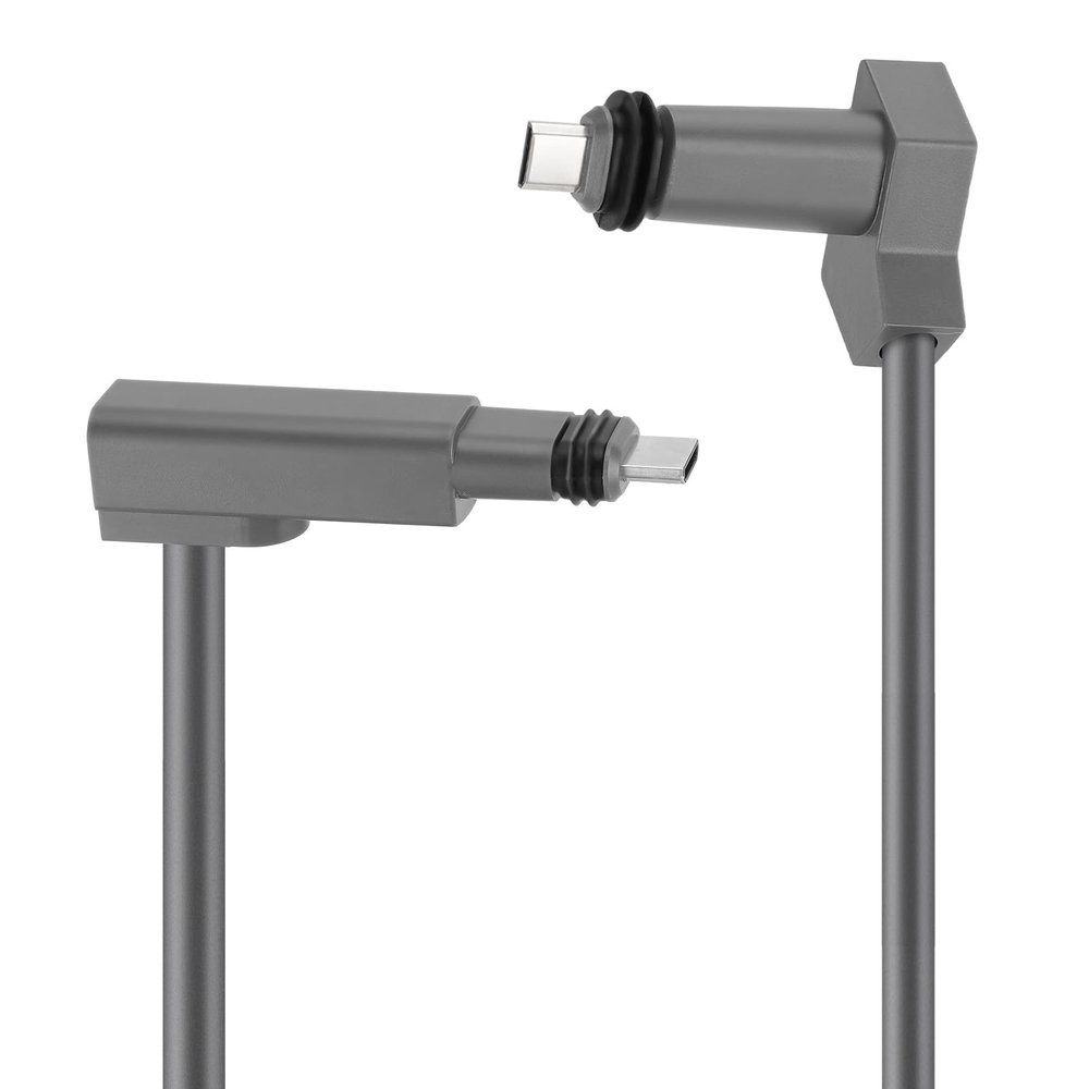 Rectangular Satellite Cable Extension, Fast Data Transfer Rectangular Satellite Replacement Cable Non Delay 1200Mpbs for Indoor Outdoor (75FT())