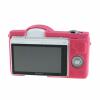 Camera Case for Sony Alpha A5000, Soft Silicone Protective Cover Housing Rubber Body Skin for Sony Alpha A5000 ILCE-5000 Digital SLR Camera Bag Rose view 2