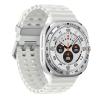 AISPORTS Bezel Ring Compatible for Samsung Galaxy Watch Ultra Bezel Loop Adhesive Cover Anti Scratch Stainless Steel Metal Bezel Styling Dial Protective Case Cover for Samsung Galaxy Watch Ultra 47mm view 3