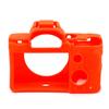 Camera Case for Sony A9ii A9 II, Soft Silicone Protective Cover Housing Rubber Body Skin for Sony Alpha ILCE-9M2/ Alpha 9 II / A92 Digital SLR Camera Bag Orange view 1