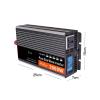 BAIYITONGDA 3000W DC 12V/24V/48V/60V Pure Sine Wave Inverter Charger Split Phase DC Input AC Output 120V/240V Low Frequency Solar Power Inverter Converter,24v to 110v view 4