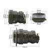 BHUPWZE Aviation Plug Socket Round Connector P55 Series 30core35core Diameter 55MM Aviation Plug(33 core) view 2