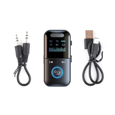 Bluetooth 5.4 Audio Music Wireless Receiver, AUX 3.5mm Home Car Handsfree Adapter
