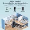 Bluetooth 5.4 Audio Music Wireless Receiver, AUX 3.5mm Home Car Handsfree Adapter view 2