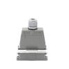 BHUPWZE HDC-HA-10/16 Small Heavy Duty Connector Aviation Waterproof Plug Socket 250V 16A(16 core top line) view 1