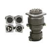 BHUPWZE Aviation Plug Socket Round Connector P40 Series 3.9.14.16core Diameter 40MM(3 core)