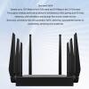 5G CPE 6 Router, Dual Band WiFi6 5G CPE Router with SIM Card Slot, 1000Mbps Gigabit Ethernet Network with 8 Antennas, for Middle East, Asia, Africa (US Plug) view 2