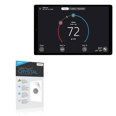 BoxWave Screen Protector Compatible with Lennox S40 - ClearTouch Crystal (2-Pack), HD Film Skin - Shields from Scratches