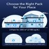 Cudy WiFi 6 Mesh Router AX3000, 2.5G Port, Whole Home Mesh WiFi System, Dual Band 3000Mbps, Connect 200+ Devices, App Control & Parental Control, VPN Router for Gaming, Streaming & Smart Home, 2-Pack view 3