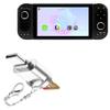 BoxWave Adapter Compatible with Pimax Portal - Micro SD Card miniReader, USB Type-C OTG Reader USB3.0 Adapter Keychain - Metallic Silver view 1