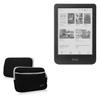 BoxWave Case Compatible with Kobo Clara Colour - SoftSuit with Pocket, Soft Pouch Neoprene Cover Sleeve Zipper Pocket - Jet Black view 1