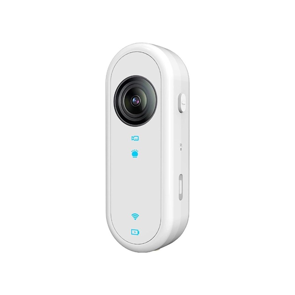 Diyeeni Mini Action Camera 1080P Sports Camera with EIS Anti Shake Wearable Body Camera Helmet Camera Vlogging Camera Accessory for Cycling Travel