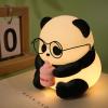 Cute Night Light Nursery Night Lights Panda Night Light for Kids Room Squishy Panda Light for Kids Panda Night Light Breastfeeding Night Light for Bedroom Baby Nursery view 4