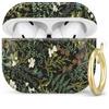 Compatible with AirPod Pro 2nd/1st Generation Case Cover with Key Chain,Full Protective Shockproof Wireless Headphone Case for Airpod Pro 2023/2022/2019(Botanical Forest) view 1