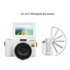 4K Digital Camera, Autofocus 48MP HD Vlogging Camera with 32G Card, 3.0 TFT 180 Flip Screen, 4X Digital Zoom, Face Detection, Anti Shake for Photography (White) view 2