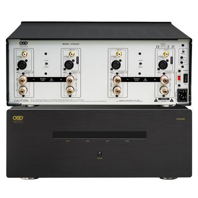 OSD Audio Nero HTA4200 Multi Channel (4X) 200W/Ch Home Theater Amplifier, Bridgeable 300W/Ch