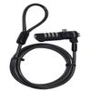 Black Notebook Laptop Combination Lock for Nano Security Slots view 1