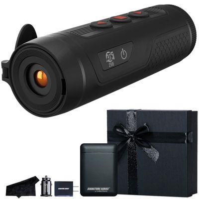 ATN BlazeSeeker 210 1.5-12x Thermal Monocular | 256x192 Resolution, Powerful Thermal Sensor with 1.6 GB Internal Memory | Video Recording | App Connectivity with Signature Series Gift Kit