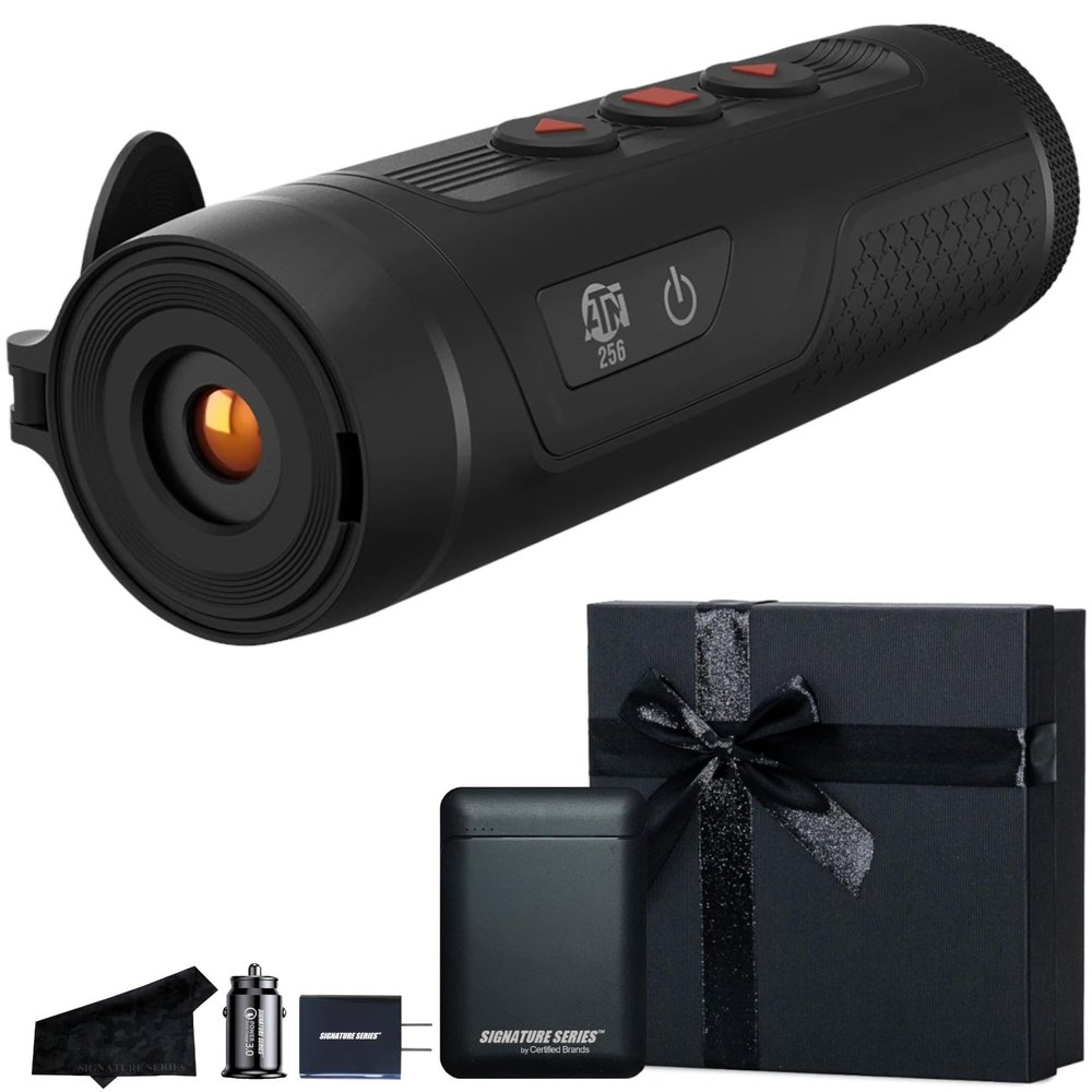 ATN BlazeSeeker 210 1.5-12x Thermal Monocular | 256x192 Resolution, Powerful Thermal Sensor with 1.6 GB Internal Memory | Video Recording | App Connectivity with Signature Series Gift Kit