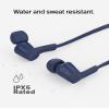 Belkin SoundForm Wired Earbuds with USB-C Connector, in-Ear Earphones w/Microphone - USB-C Headphones for iPhone 17, iPhone 16, iPad mini, Galaxy S25, Google Pixel 9, Android, and More - Blue view 4