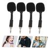 Abaodam 4pcs Professional Noise Canceling Microphone XLR Condenser Mic for Conference Live Streaming Portable Home Recording view 2