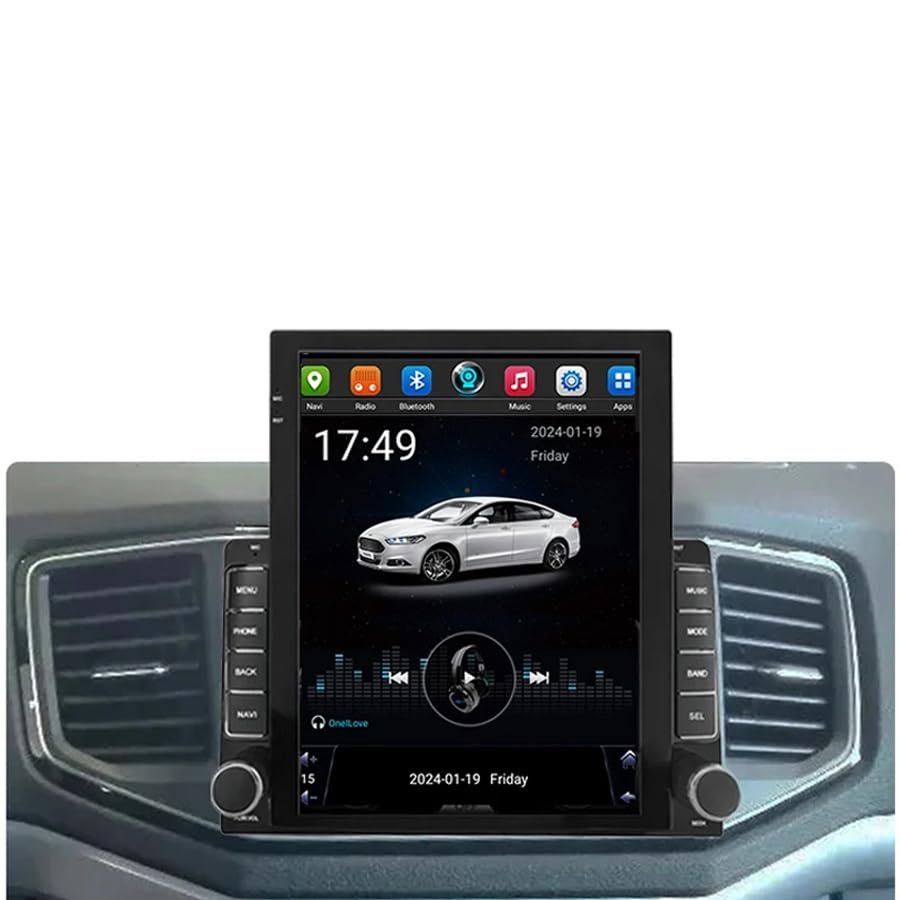 Android Car Screen Radio Stereo for VW Volkswagen Amarok 1 2016 2017 2018 2019 2020 GPS Navigation Head Unit Replacement Stereo Upgrade Wireless CarPlay/Android Auto,32G,Multimedia Player WiFi,9'