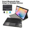 Aidashine Keyboard Case for Samsung Galaxy Tab S5e 10.5 2019 with Touchpad, Wireless Detachable Keyboard with Protective Cover,Gold view 2