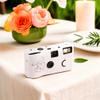 Weddingstar Disposable Camera with Flash - Single Use 35mm Film Camera for Wedding or Party Favors - Silver Enchanted Hearts (10 Pack) view 3