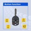 Replacement Keyless Remote Head Key Fob for Ford Taurus 2019 FCC CWTWB1U793 OUC6000022 Part Number 164-R8000 164R8000 view 2