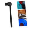 MERRYHAPY Vinyl Record Cleaner Brush Anti-Static Cleaning Tool for Record Player Needles Compact Round Brush for Dust Removal and Sound Clarity for Vinyl Enthusiasts view 2