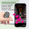 RIGENO Tiktok Scrolling Ring, Bluetooth Camera Shutter Remote, Smart Ring with Holder, Kindle App Page Turner for iPad, iPhone, iOS, Android (Black) view 3