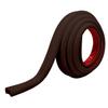 Rubber Bond TV Cord Hider Cable Protector - Strong Self Adhesive Wall Cord Cover Cable Hider - Low Profile Cable Management Wall Cord Concealer Cable Raceway (Dark Brown, 6 Feet) view 2