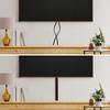 Rubber Bond TV Cord Hider Cable Protector - Strong Self Adhesive Wall Cord Cover Cable Hider - Low Profile Cable Management Wall Cord Concealer Cable Raceway (Dark Brown, 6 Feet) view 3