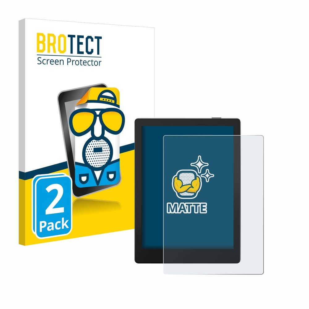 brotect Screen Protector Anti-Glare Compatible with Onyx Boox Go 6 (2 Pack) Screen Protector Matte, Anti-Fingerprint Protection Film